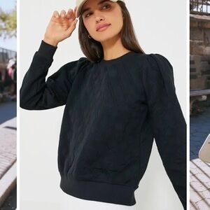 Tuckernuck Sport Campbell Black Quilted Pullover